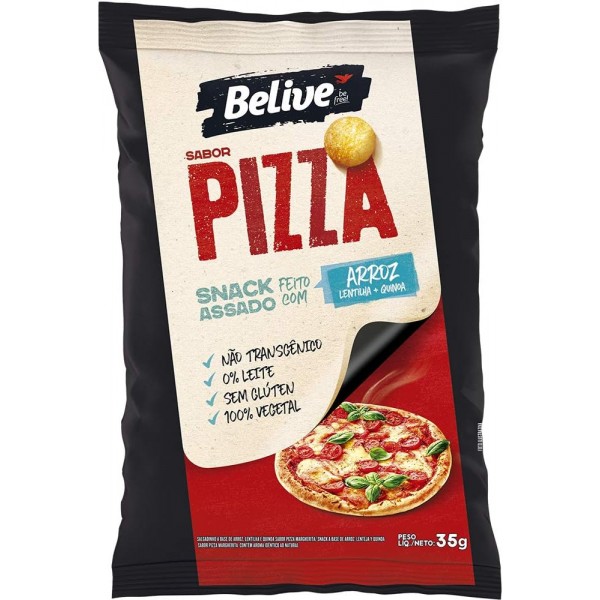 Salgadinho Pizza Belive 35g