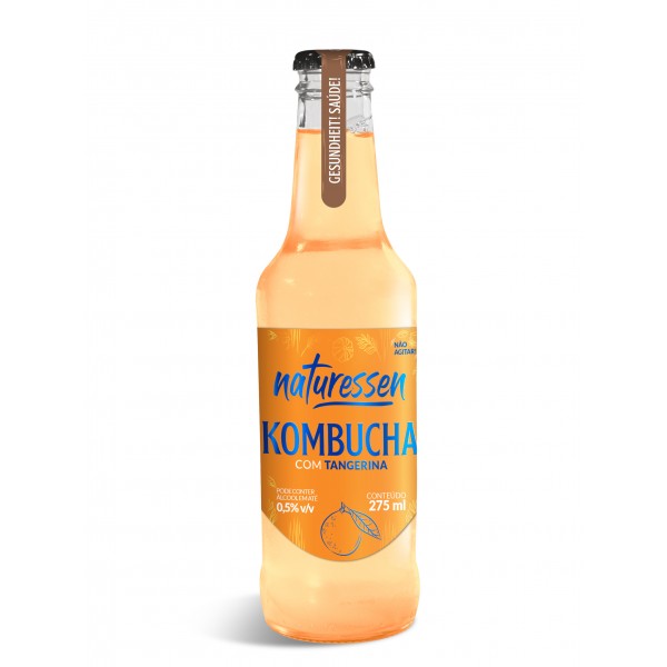 Kombucha com tangerina - 275ml