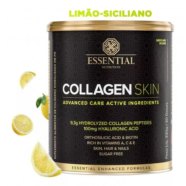 Colágeno Skin Verisol Essential Limão Siciliano 330g