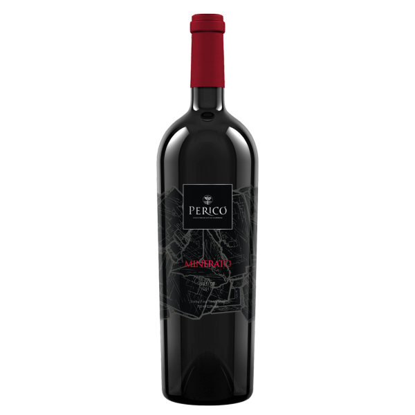 Vinho Minerato - Pericó - Tinto Fino Seco - Merlot 2017- 750ml