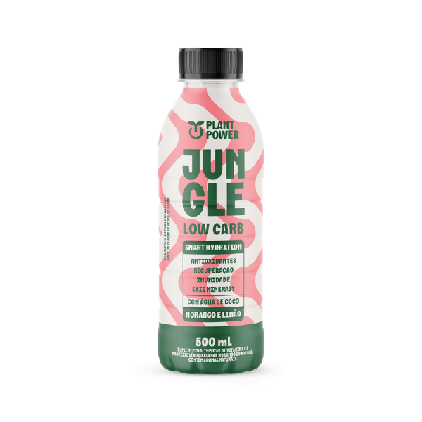 Bebida Jungle Low Carb Morango e Limão Plant Power