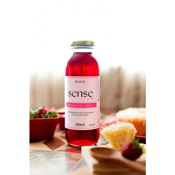 Chá Sense Fresh Morango, Limão e Hibisco Éssere