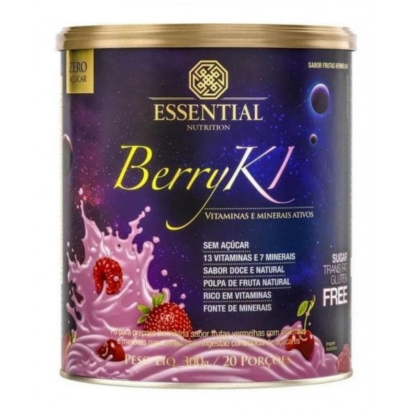 BerryKI Polivitamínico Essential Nutrition 300g