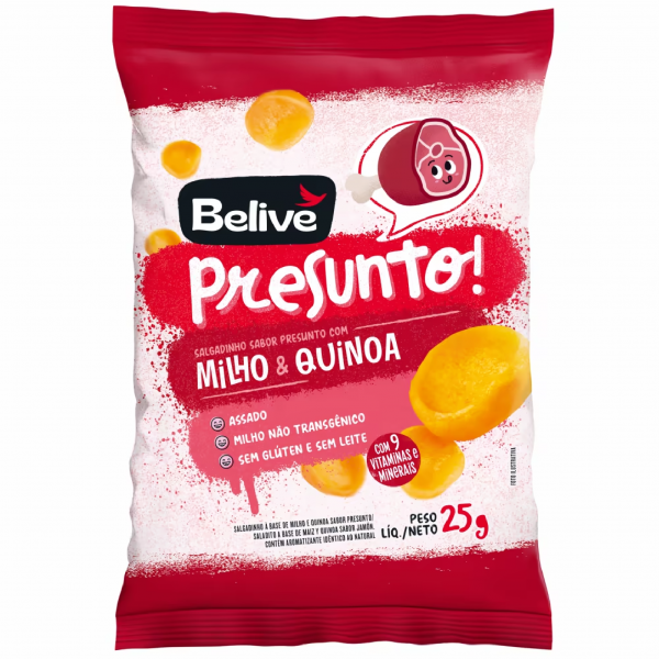 Salgadinho Presunto Beliv 25g