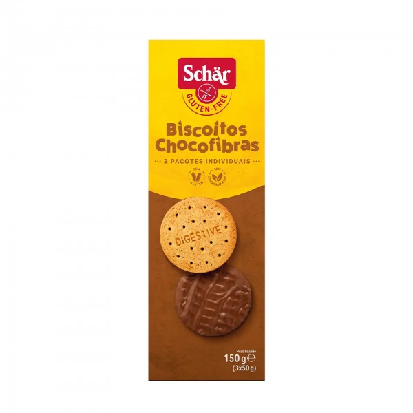 Biscoito com chocofibras