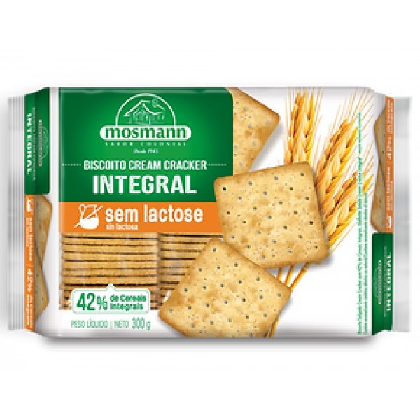 Biscoito Cream cracker integral