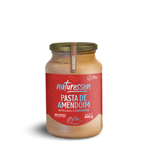 Pasta de Amendoim com Chocolate 55% Vegano Naturessen - 600g