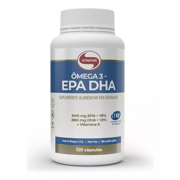 Omega 3 EPA DHA Vitafor 120 Cápsulas