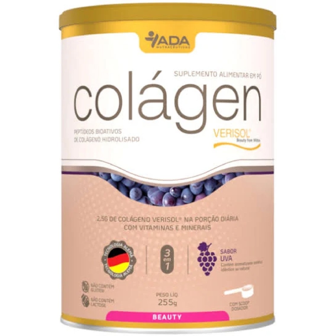 Colágeno Verisol ADA Uva 255g