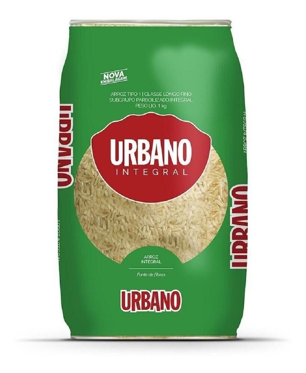 Arroz Integral Orgânico Urbano 1kg